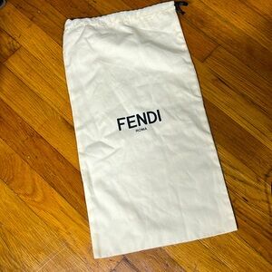 Authentic Fendi Dust Bag Purse Shoe Cover